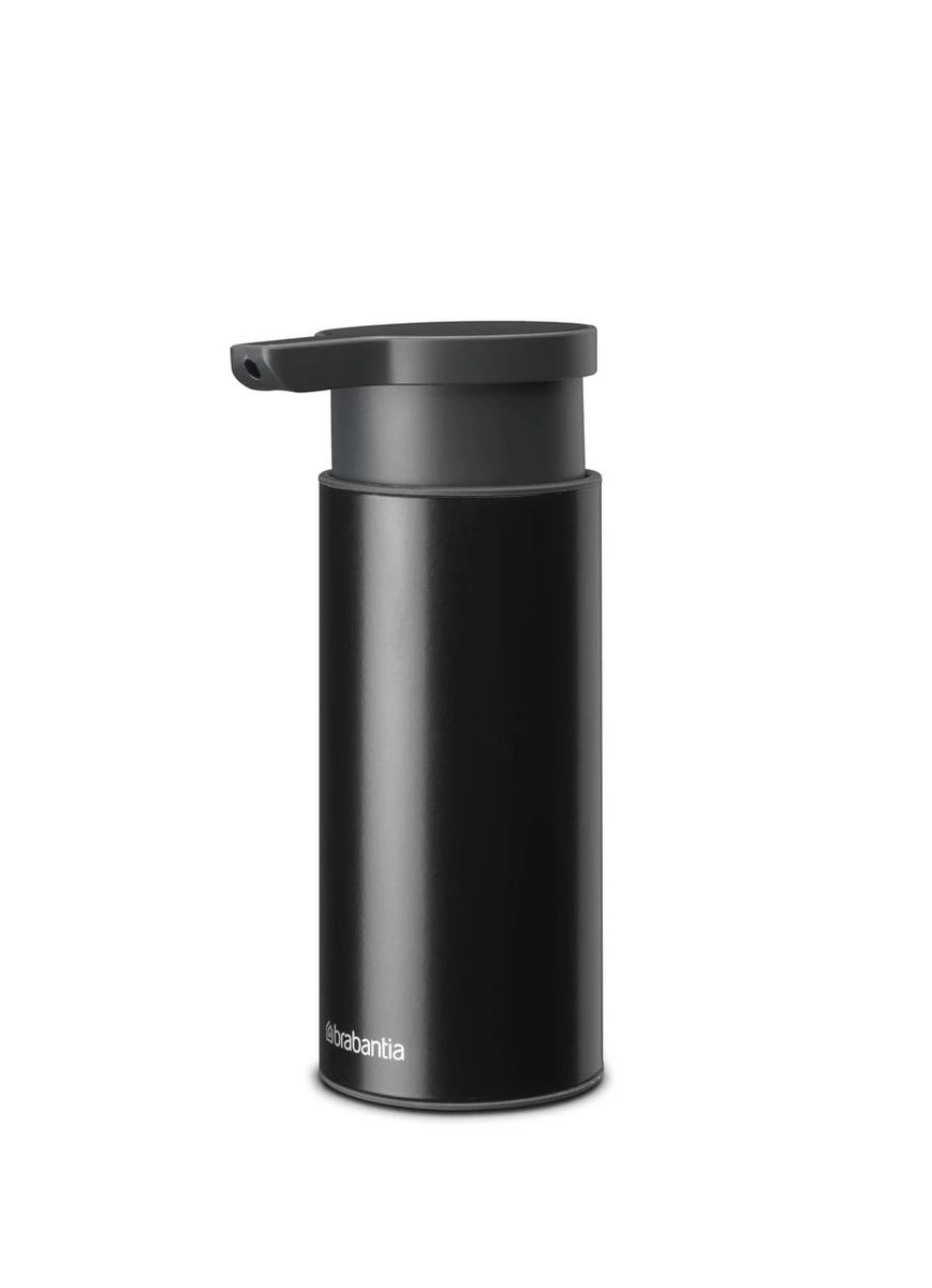 Brabantia Zeepdispenser - 200 Ml - Matt Black 4 Brabantia Zeepdispenser - 200 Ml - Matt Black - Afbeelding 2