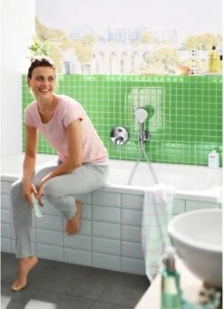 Hansgrohe Crometta 100 Vario Handdouche - Wit / Chroom -Badkamer Accessoires Winkel 872x1200 3