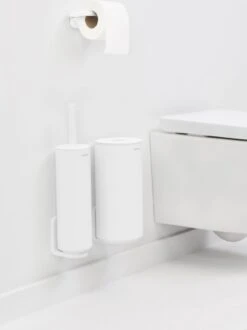 Brabantia MindSet Toiletaccessoires Set Van 3 - Mineral Fresh White -Badkamer Accessoires Winkel 897x1200