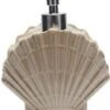 Riviera Maison Zeeppompje, Zeepdispenser Schelp - RM Beach Shell Soap Dispenser - Wit - Keramiek - 450 ML -Badkamer Accessoires Winkel 900x1200 23