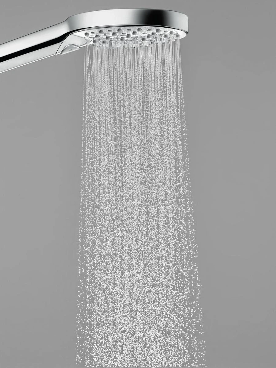 Hansgrohe Raindance Select S Doucheset 120 3jet PowderRain Met Unica'S Puro Glijstang 65 Cm Chroom 12 Hansgrohe Raindance Select S Doucheset 120 3jet PowderRain Met Unica'S Puro Glijstang 65 Cm Chroom - Afbeelding 10