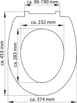 SCHÜTTE WC-Bril 82304 ANTHRAZIT - Duroplast - Soft Close - Afklikbaar - RVS-Scharnieren - Gelakt - Antraciet 20 SCHÜTTE WC-Bril 82304 ANTHRAZIT - Duroplast - Soft Close - Afklikbaar - RVS-Scharnieren - Gelakt - Antraciet -Badkamer Accessoires Winkel 900x1200 53