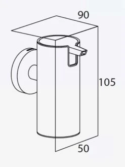 Tiger Boston Zeepdispenser 75 Ml - RVS Geborsteld -Badkamer Accessoires Winkel 902x1200 2