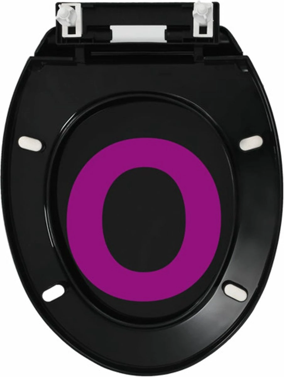 VidaXL Toiletbril Soft-close Met Quick-release Ontwerp Zwart 6 VidaXL Toiletbril Soft-close Met Quick-release Ontwerp Zwart - Afbeelding 4