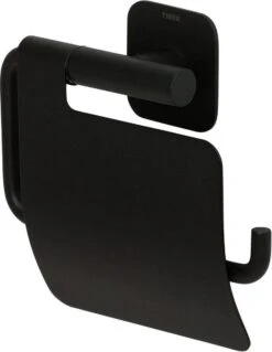 Tiger Colar - Toiletrolhouder Met Klep - Zwart -Badkamer Accessoires Winkel 929x1200