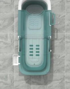 Foresta Volwassenen Zitbad XXL 150CM - Plastic Badkuip - Lime -Badkamer Accessoires Winkel 949x1200