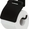 Tiger Colar - Toiletrolhouder Met Klep - Zwart -Badkamer Accessoires Winkel 957x1200