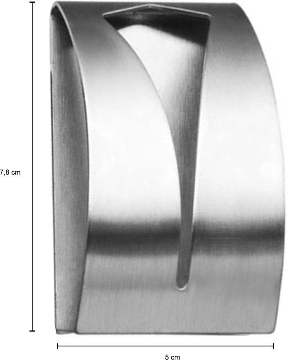 QUVIO Handdoek Houder RVS - Handdoek Of Theedoek Klem Met Plakstrip Voor In Keuken, Badkamer, Toilet Of Bijkeuken - Strak Design En Geen Schroeven Nodig - Staal - Klem - Theedoek 4 QUVIO Handdoek Houder RVS - Handdoek Of Theedoek Klem Met Plakstrip Voor In Keuken, Badkamer, Toilet Of Bijkeuken - Strak Design En Geen Schroeven Nodig - Staal - Klem - Theedoek - Afbeelding 2