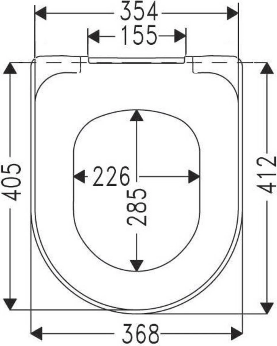 Villeroy & Boch Toiletbril O.Novo 5 Villeroy & Boch Toiletbril O.Novo - Afbeelding 3