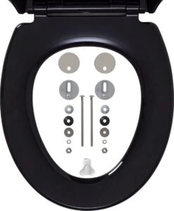 Tiger Tulsa - Toiletbril Met Deksel - WC Bril - Thermoplast Zwart -Badkamer Accessoires Winkel 991x1200 2